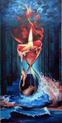 100x50cm. Ol/Leiwand 1.200,-€