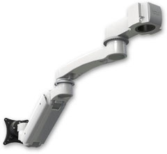 ASUL180iBV-P15-A1 | ポールマウント | 1.5インチ径 | 昇降式 逆向きディスプレイアーム