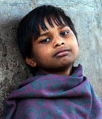 Indien, India, Rajasthan, Junge in Bundi