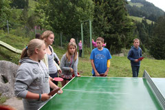 Rundlauf -  das beliebteste Spiel beim Ping Pongtisch