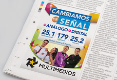 Prensa. Multimedios Televisión, Una empresa de Grupo Multimedios. Derechos Reservados ©