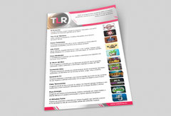 Flyer. Teleritmo, Una empresa de Grupo Multimedios. Derechos Reservados ©