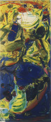 Gehbilder, Türbilder, Öl auf Leinwand, 1994