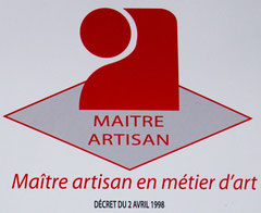 MAITRE ARTISAN D'ART