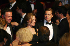 Brad Pitt et Angelina Jolie - Festival de Cannes 2007 - Photo © Anik COUBLE