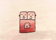 ERWARTUNG I   10X14,5 cm 90,-€