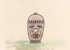 URNE 10X14,5 cm 90,-€
