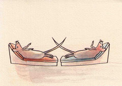 DEBATTE-RATTE 10X14,5 cm 90,-€