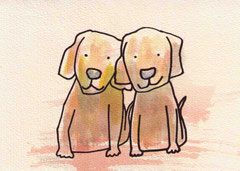 HUND-BUND I 10X14,5 cm 90,-€