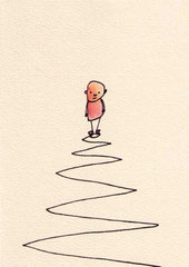 WEG I   14,5X10 cm 90,-€
