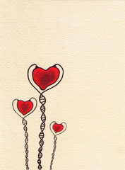 HERZ-DNA III  14,5X10 cm 90,-€