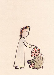 JESUS HEILT   14,5X10 cm 90,-€