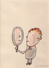 SPIEGEL  14,5X10 cm 90,-€