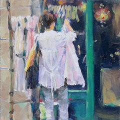 Tagesbild, Cecily Park, Sommermpression, Jeden Tag ein Bild Daily Painting 