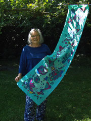 Seidenmalerei