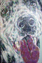 「expression」(4点組)　194×130㎝　キャンバス・アクリル　2013年