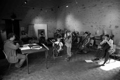 Bottes et violon