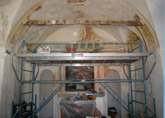 Travaux de restauration en 2008