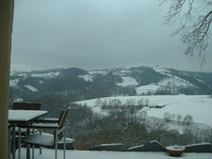 VUE DE LA TERRASSE HIVER 2010