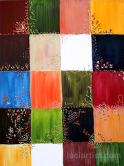 Картина №14; автор Luci Ж.Исина; холст/масло; размер 45х60см.; 2009 год. | Символизъм. Космос, енергия...