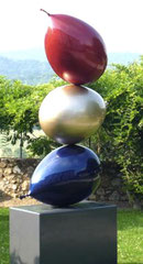 Philippe Berry-monumental balloon sculpture-contemporary art gallery french riviera-Biot