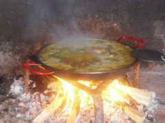 Paella en Barbacoa o Paellero