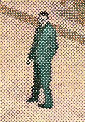 "Bote IV", 2003, Öl auf Leinwand, 130 x 90 cm