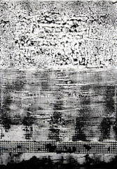 Textural reflections WHITE  50X70