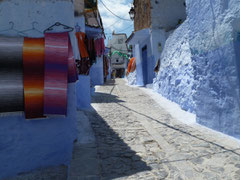 Christian : Lumières bleues - Chef Chaouen Maroc 1