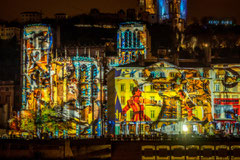 Francis : Fête des Lumières à Lyon