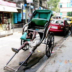 Philippe : Repos bien mérité à Calcutta