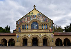 Jean-Louis :  Chapelle de l'université de Stanford (Californie)