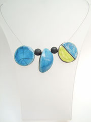 fiche détaillée du collier bicolore céramique