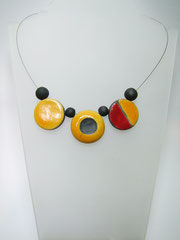 fiche de description du collier jaune