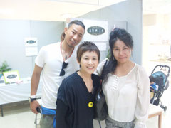 2012/06/24(土)　　長男ＨＩＲＯ、YUMI、オーラカウンセラーの妻のみゆみゆです