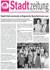 12. Mai 2011: haller Stadtzeitung