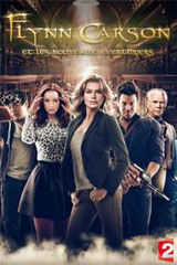 FLYNN CARSON ET LES AVENTURIERS<br>THE LIBRARIANS (saisons 1, 2, 3)<br>Turner - 2014/2016 - USA<br>Studio de doublage : Mediadub<br>Direction artistique : Eric Sola <br>10 épisodes sur 30 <br>Diffusion : FRANCE