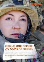 MOLLY, UNE FEMME AU COMBAT (OUR GIRL) BBC - 2014 - GB •  Studio de doublage : Imagine •   Direction artistique : Catherine Brot •  4 épisodes sur 7 •  Diffusion : ARTE