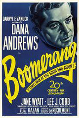 BOOMERANG <br>d'Elia Kazan <br>Twentieth Century Fox - 1947 - USA <br>Laboratoire de sous-titrage : TITRA-TVS
