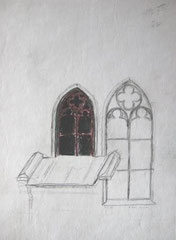 Kvilda - Kirchenfenster