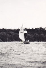Heimfahrt zum Stößensee unter Spinnaker