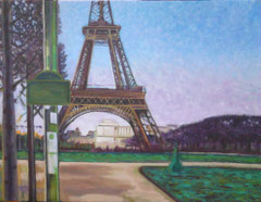 Paris. Oleo sobre lienzo
