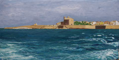 Tabarca. Oleo sobre tabla