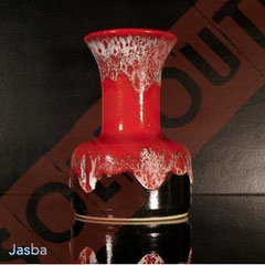 Vase vintage fat-lava JASBA série N 