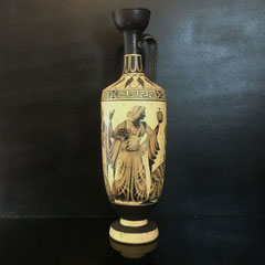 Néo-classique - Grand vase de collection répliqua années 70 oenochoé Grec (ph. 4) - vase vintage