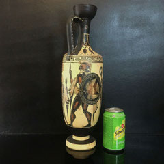 Néo-classique - Grand vase de collection répliqua années 70 oenochoé Grec (ph. 12) - vase vintage
