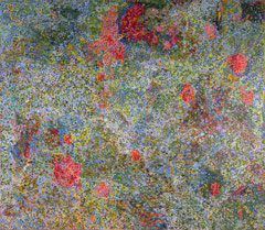"Augenweide 1", 145 x 165 cm, Öl auf Leinen, 1994