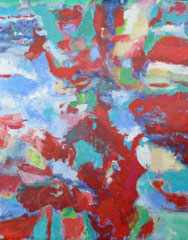 "Kelim", 195 x 150, Acryl auf Leinen, 2017