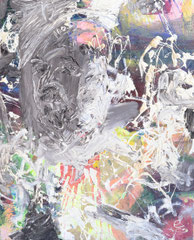 "Thilo 2", 60 x 50 cm, Öl auf Leinen, 1999