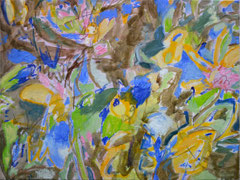 "Im Heu", 60 x 80 cm, Öl auf Leinen, 2013